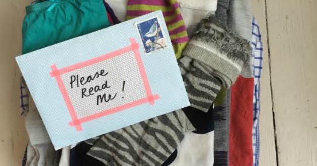 A letter from the Laundry Fairy for my family