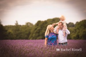 South London family photographer lavender fields family portrait